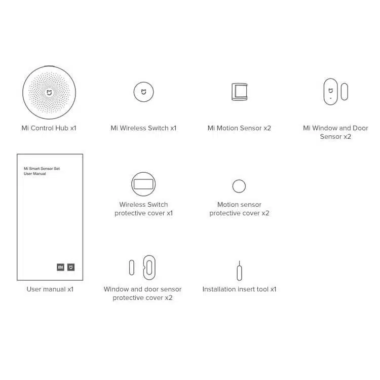 Kit de Sensores Xiaomi Mi Smart Sensor Set - Image 2