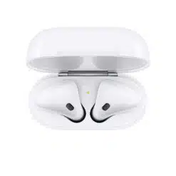 Alternative view of Auriculares Apple AirPods V2 Wireless Brancos com Caixa de Carregamento
