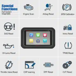 Maquina e Programação de Diagnostico Eucleia S7C Scanner OBD2 - Image 5