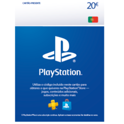 20€ PlayStation Store Gift Card PSN Portugal [Código Digital]