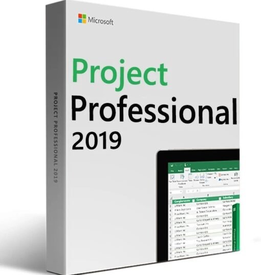 Microsoft Project Professional 2019 (Licença Digital)