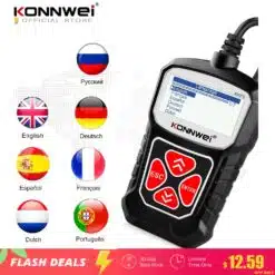 Scanner OBD2 KW310 ferramenta de diagnostico