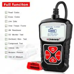 Alternative view of Scanner OBD2 KW310 ferramenta de diagnostico