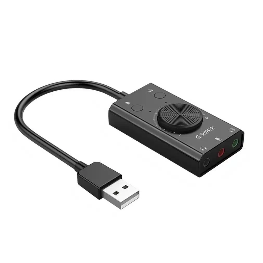 Placa de Som Externa para Desktop/Portátil Áudio Estéreo Orico - Image 2