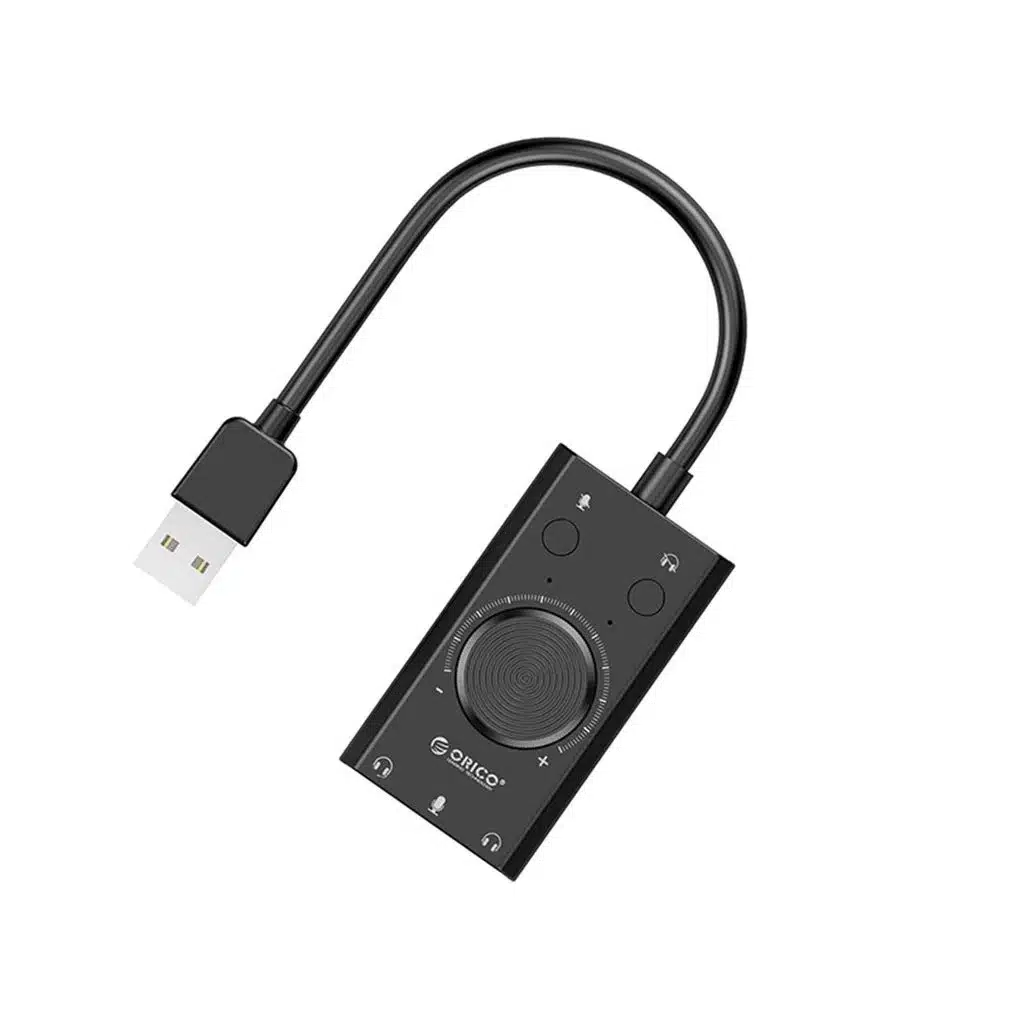 Placa de Som Externa para Desktop/Portátil Áudio Estéreo Orico - Image 4