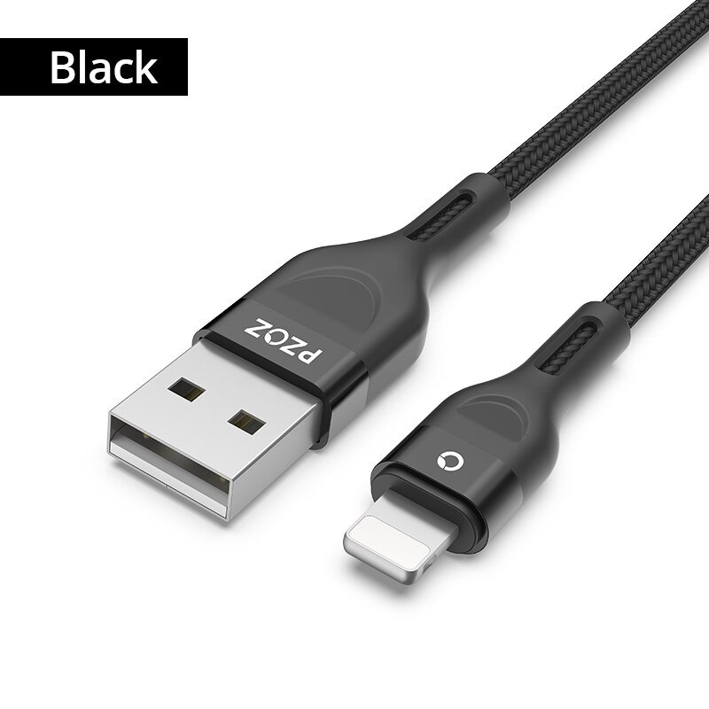 Cabo de carregamento rápido PZOZ lightning para Apple iPhone/iPad 1M