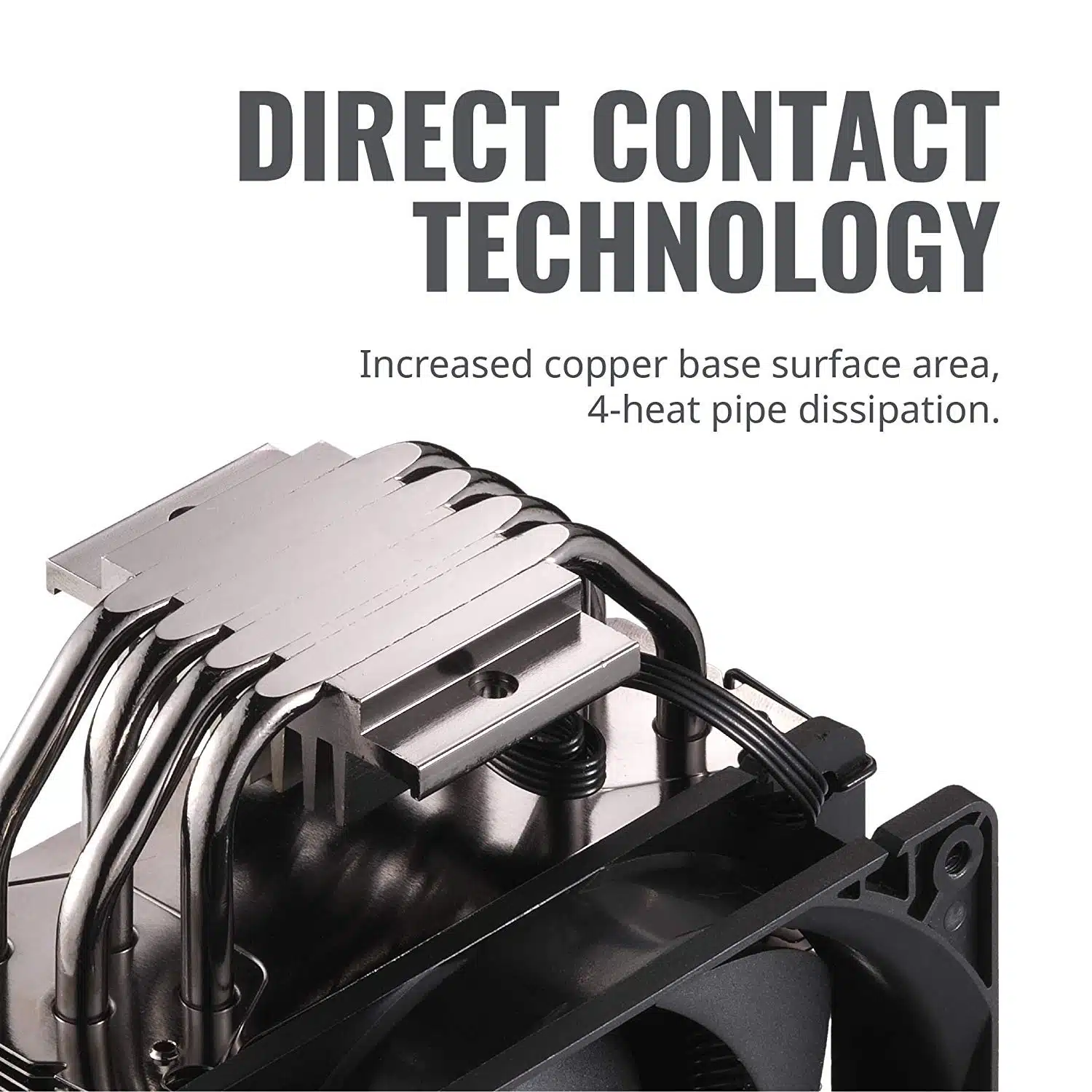 Cooler CPU Cooler Master Hyper 212 Black Edition - Image 5
