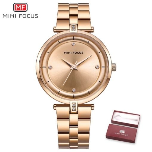 Relógio Feminino Mini Focus 38mm – Rose Gold