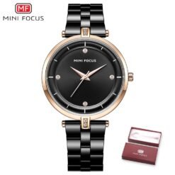 Relógio Feminino Mini Focus 38mm – Black