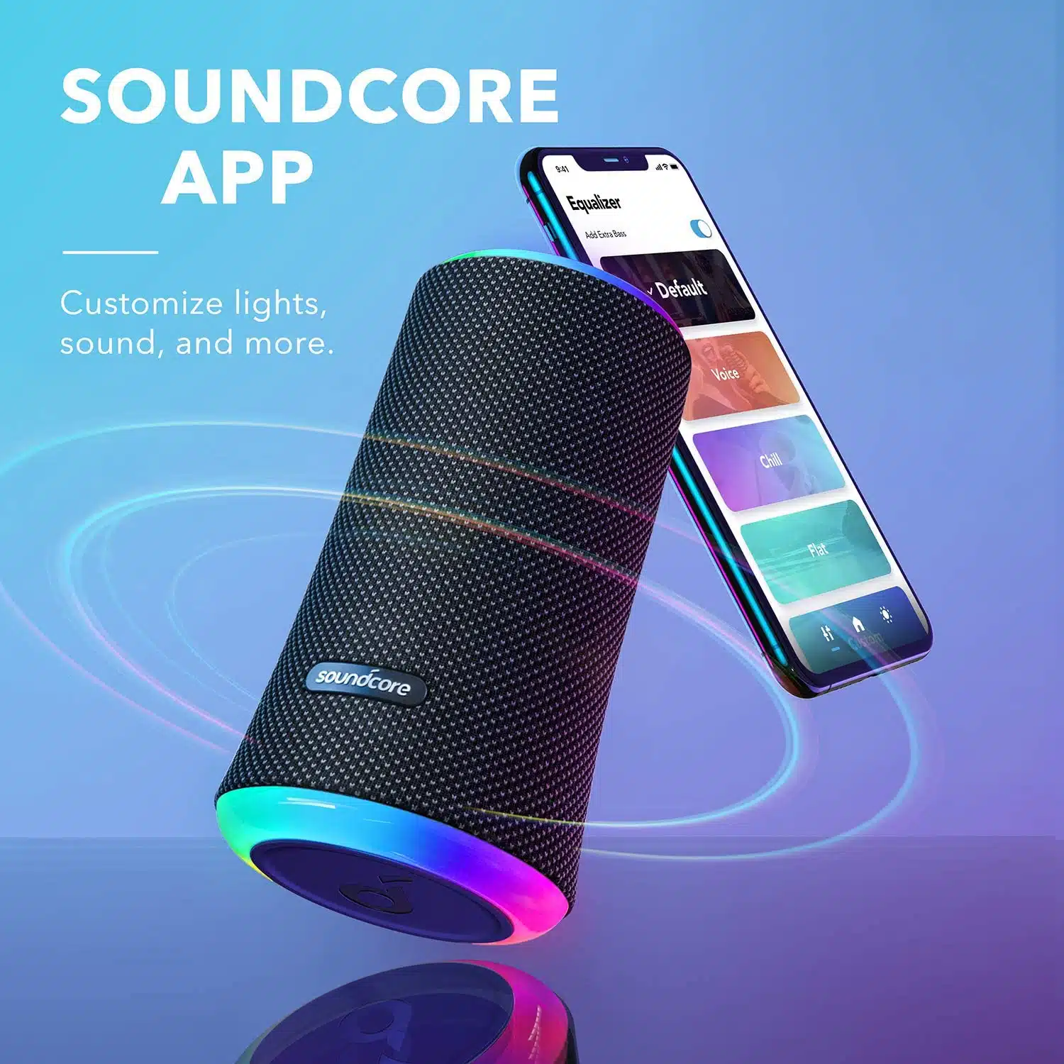Coluna Bluetooth Anker Soundcore Flare II 360º Preta - Image 3