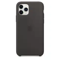 Capa Apple iPhone 11 Pro Max de Silicone Preta