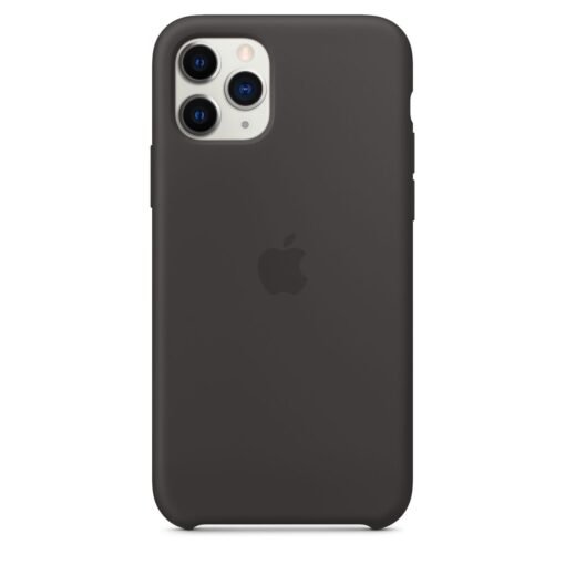 Capa Apple iPhone 11 Pro Max de Silicone Preta