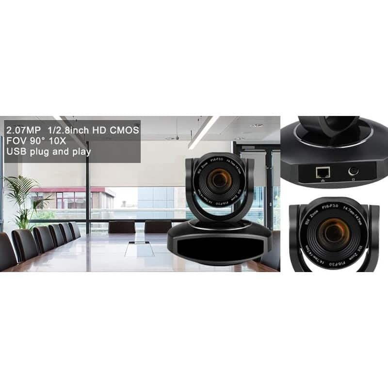 Tenveo VA3000E Kit de videoconferência Zoom 10X Coluna Tudo em um - Image 12