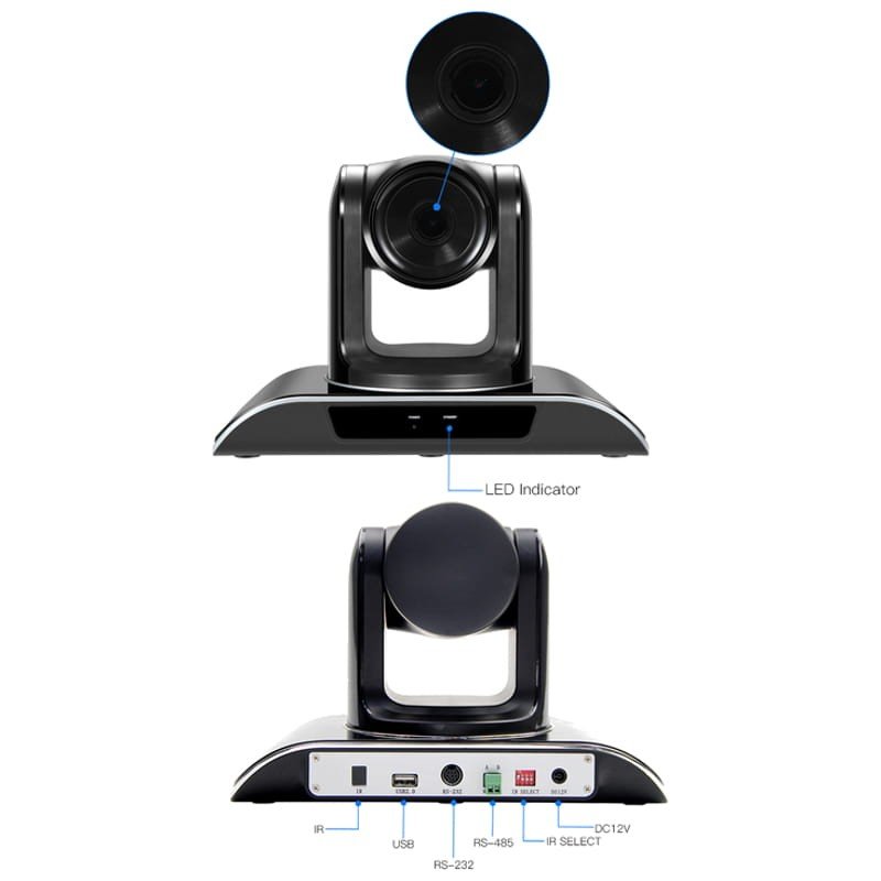 Tenveo VHD3U Zoom 3X Câmara de videoconferência profissional 1080p PTZ USB - Image 11