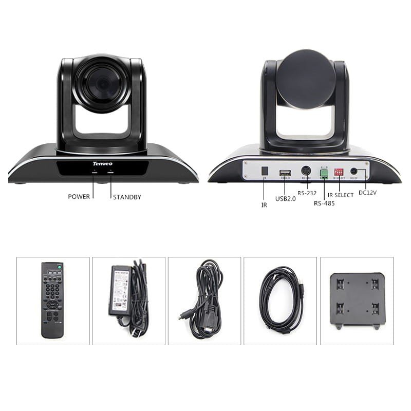 Tenveo VHD3U Zoom 3X Câmara de videoconferência profissional 1080p PTZ USB - Image 12