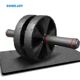 Roda Dupla Abdominal Fitness