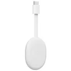Alternative view of Google Chromecast com Google TV Branco Neve