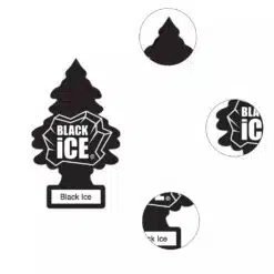 Alternative view of Little Trees Black Ice (Aroma de Frescor), Ideal Para Seu Carro e Ambientes