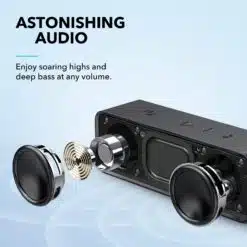 Alternative view of Coluna Bluetooth Anker SoundCore 1 Bluetooth Speaker Black
