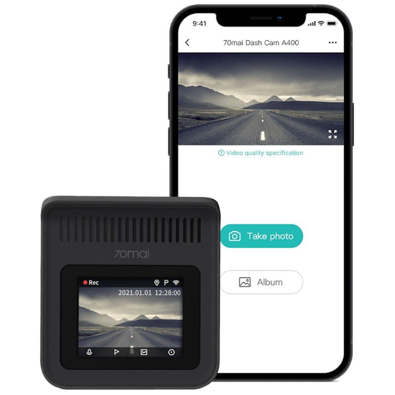 Xiaomi 70mai Dash Cam A400 - Câmara para carro - Image 2