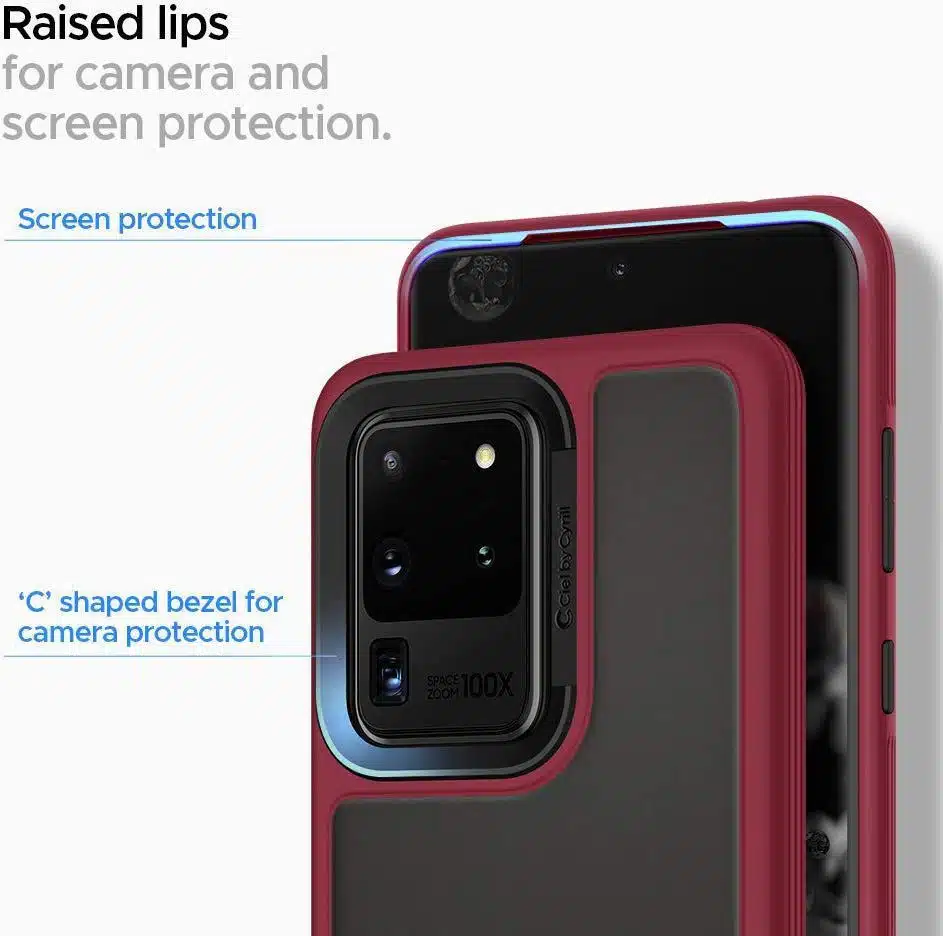 Capa Spigen Ciel Color Brick Galaxy S20 Ultra Burgundy - Image 5