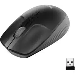 Rato Óptico Logitech M190 Full-Size Wireless Mouse 1000DPI Preto