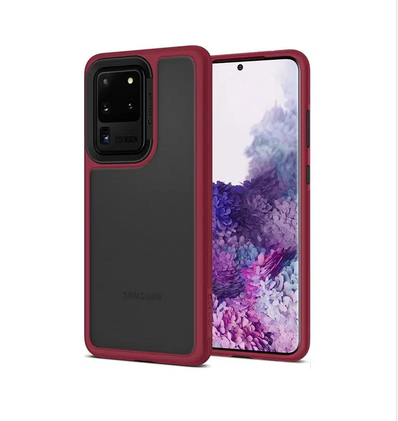 Capa Spigen Ciel Color Brick Galaxy S20 Ultra Burgundy