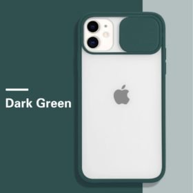 Capa iPhone 12 c/ prosteção para Camera - Dark Green