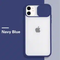 Capa iPhone 12 c/ prosteção para Camera - Navy Blue