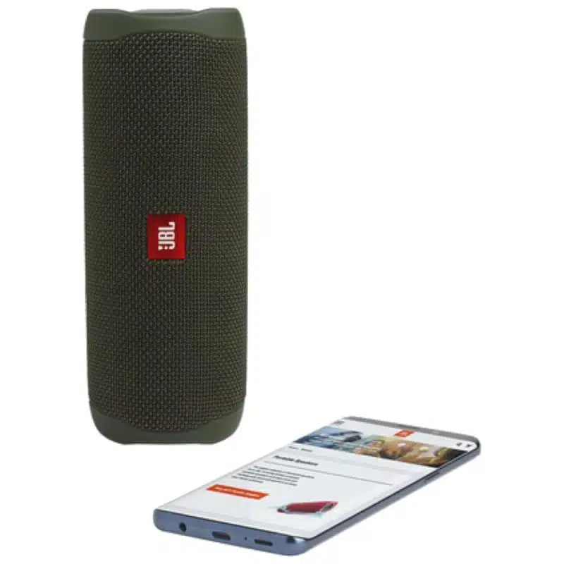 Coluna Bluetooth JBL Flip 5 Verde - Image 4