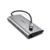 Adaptador UGREEN CM121 USB-C para 3xUSB 3.0 + HDMI + RJ45 + SD/TF Cinzento