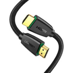 Cabo HDMI UGREEN HD118 M/M 4K Ultra HD HDMI 2.0 1.5m Trançado Preto