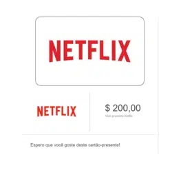 200$ Netflix Gift Card USD [Código Digital]