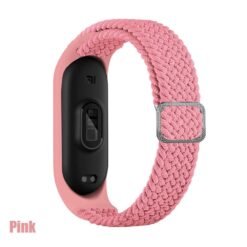 Bracelete Ajustável para Mi Band 4/5/6 - Rosa