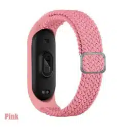 Bracelete Ajustável para Mi Band 4/5/6 - Rosa
