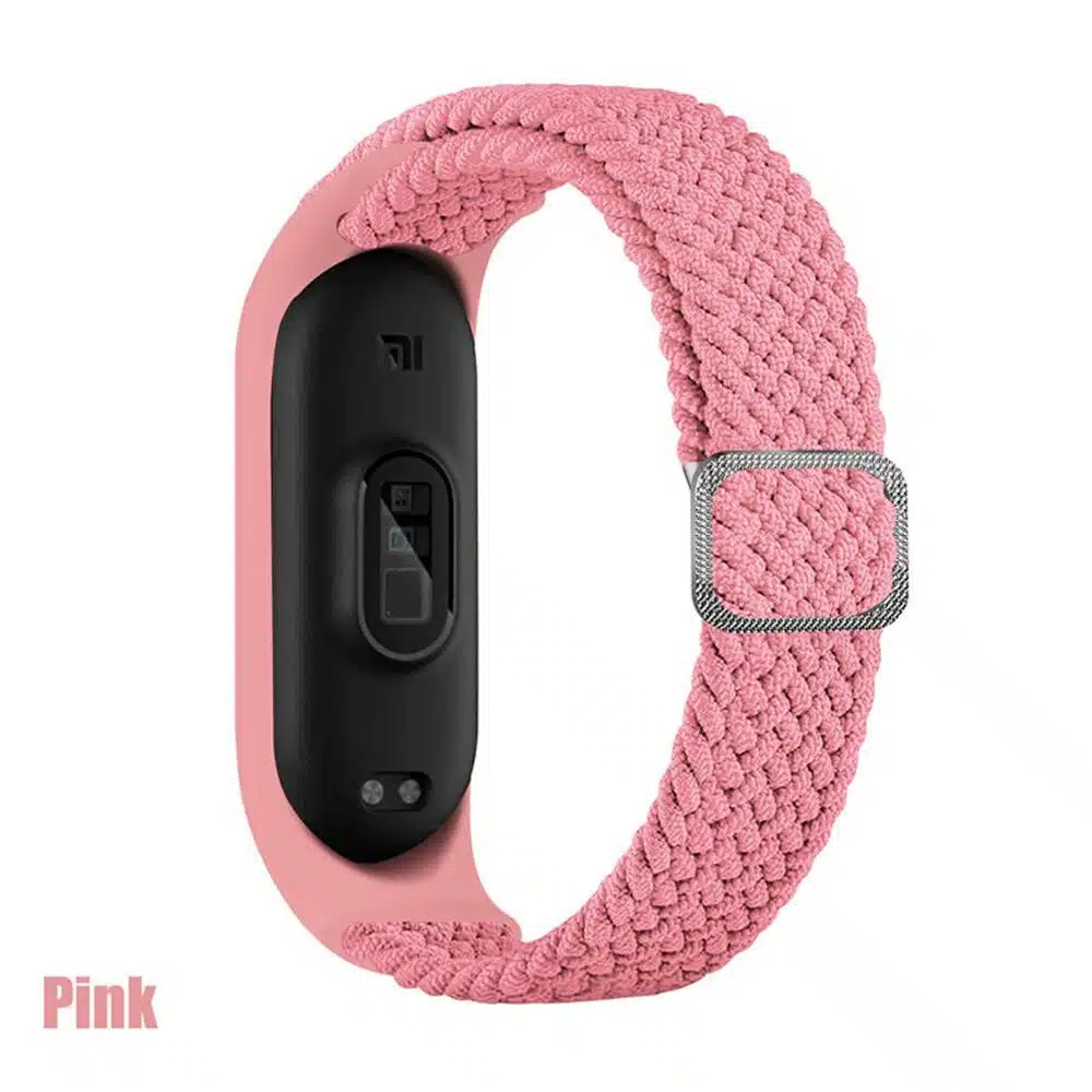 Bracelete Ajustável para Mi Band 4/5/6 - Rosa
