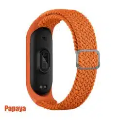 Bracelete Ajustável para Mi Band 4/5/6 - Papaya