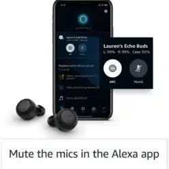 Alternative view of Auriculares Amazon Echo Buds (2ªGen) | Wireless earbuds c/  ANC | Pretos