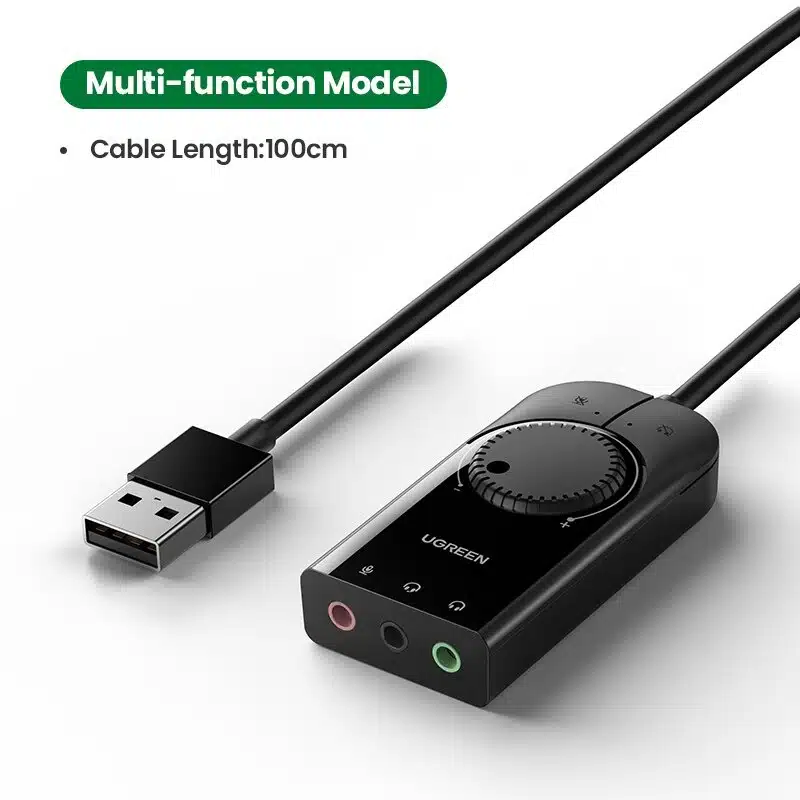 Placa de som Ugreen CM129 7.1 USB