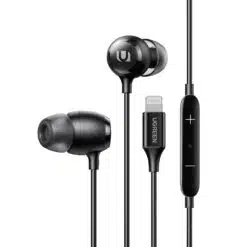 Headphones UGREEN In-Ear Lightning Pretos
