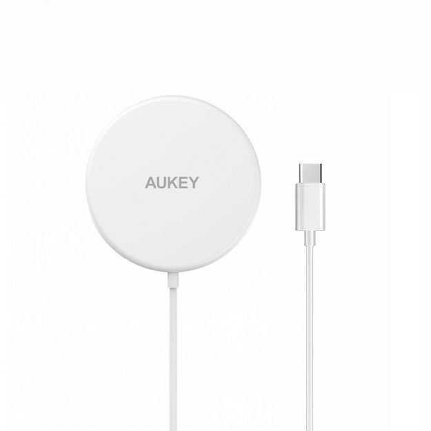 Carregador Wireless AUKEY Aircore 15W Branco