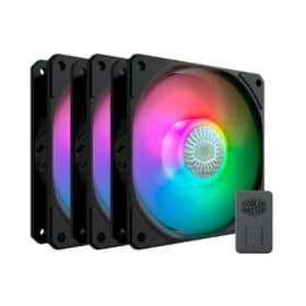 Ventoinha 120mm Cooler Master SickleFlow 120 ARGB 3in1 1800RPM 4 Pinos PWM