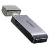 Leitor de Cartões UGREEN CM180 4-in-1 USB 3.0 Cinza