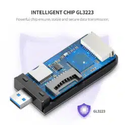 Leitor de Cartões UGREEN CM180 4-in-1 USB 3.0 Cinza - Image 6