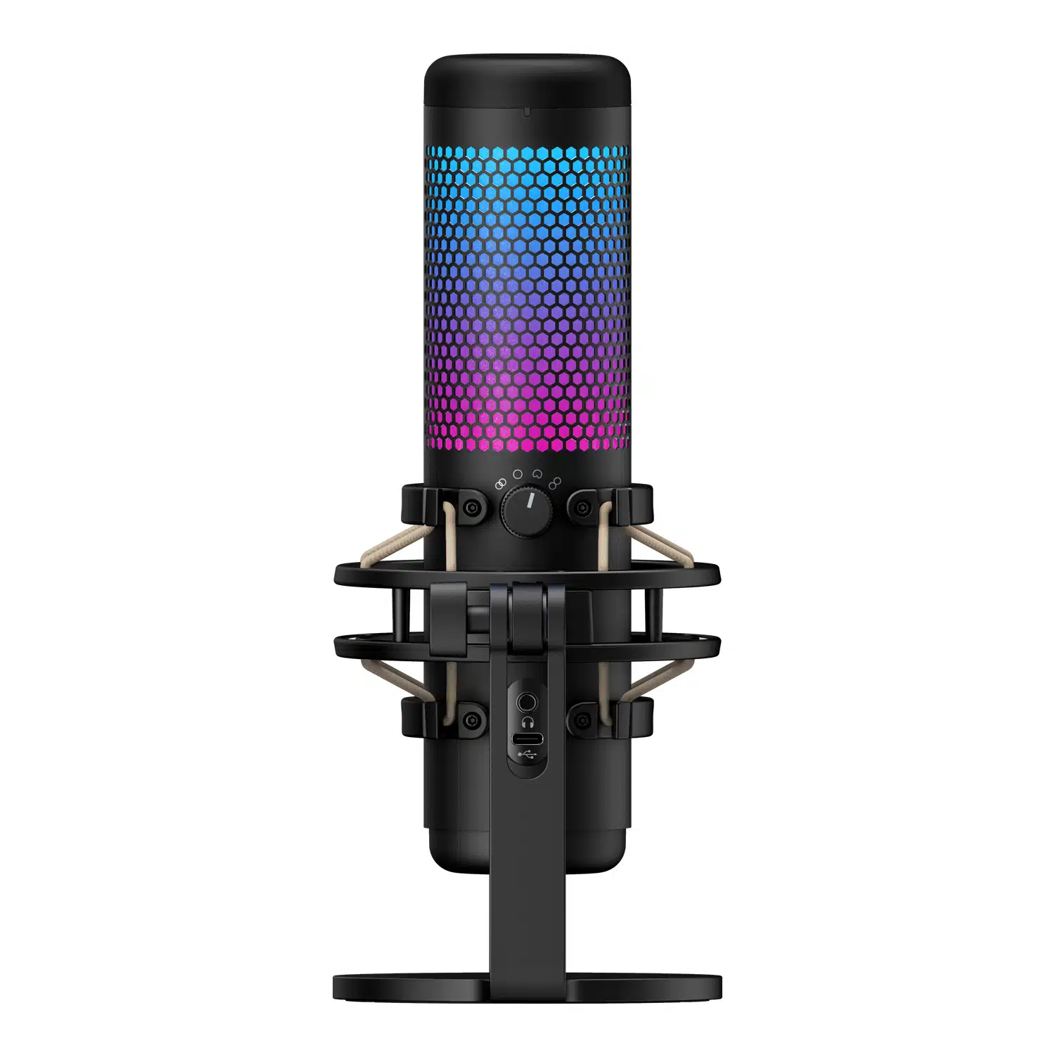 Microfone HyperX QuadCast S Gaming RGB USB - Image 3