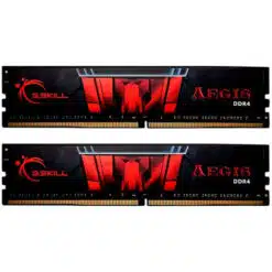 Memória RAM G.SKILL Aegis 16GB (2x8GB) DDR4-3200MHz CL16 Preta