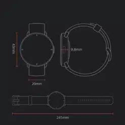 Alternative view of Smartwatch Xiaomi MiBro Lite Amoled - Preto