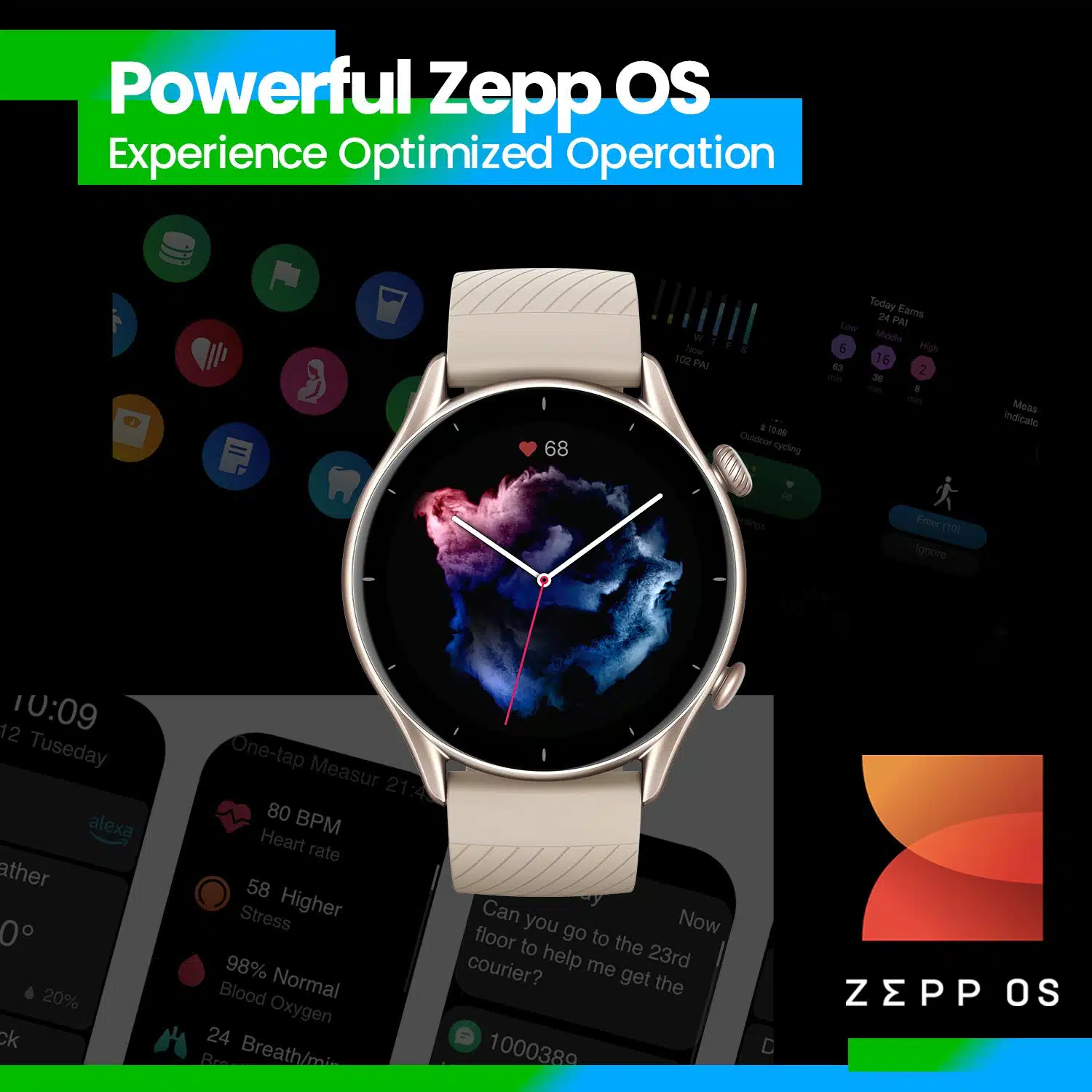 Smartwatch Amazfit GTR 3 Thunder Black - Image 8