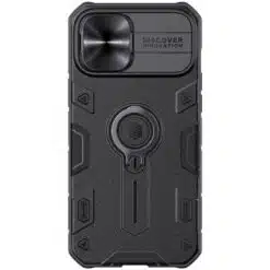 Capa Nillkin CamShield Armor para Apple iPhone 12 Pro Max (Preta)