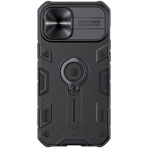 Capa Nillkin CamShield Armor para Apple iPhone 12 Pro Max (Preta)